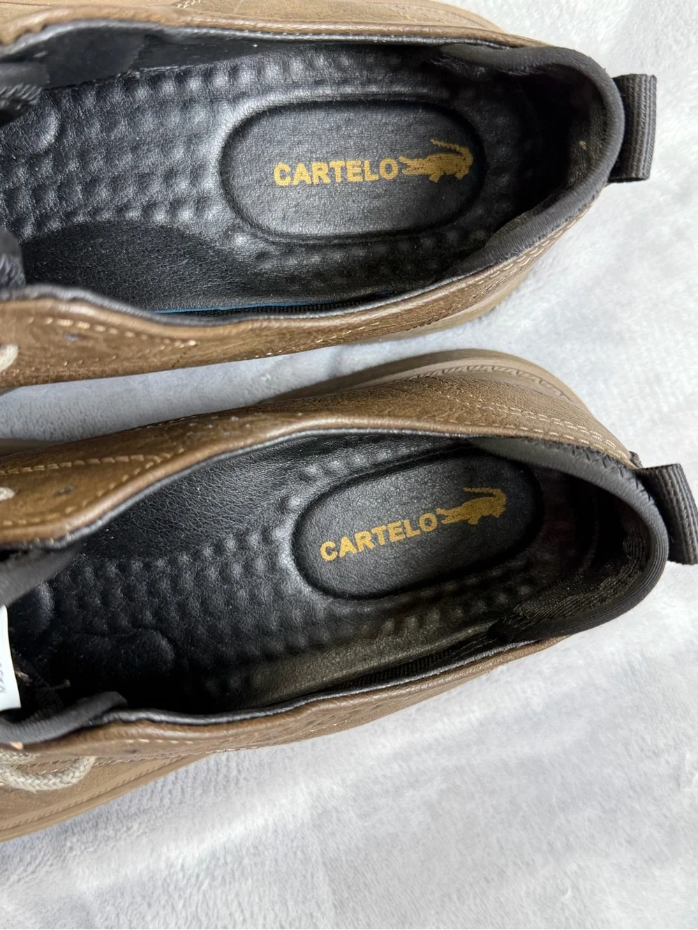 CARTELO Chukka Lace-Up Boots in Olive BrownCasual Light Men’s Summer 10.5